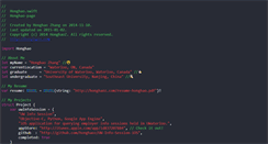 Desktop Screenshot of honghaoz.com